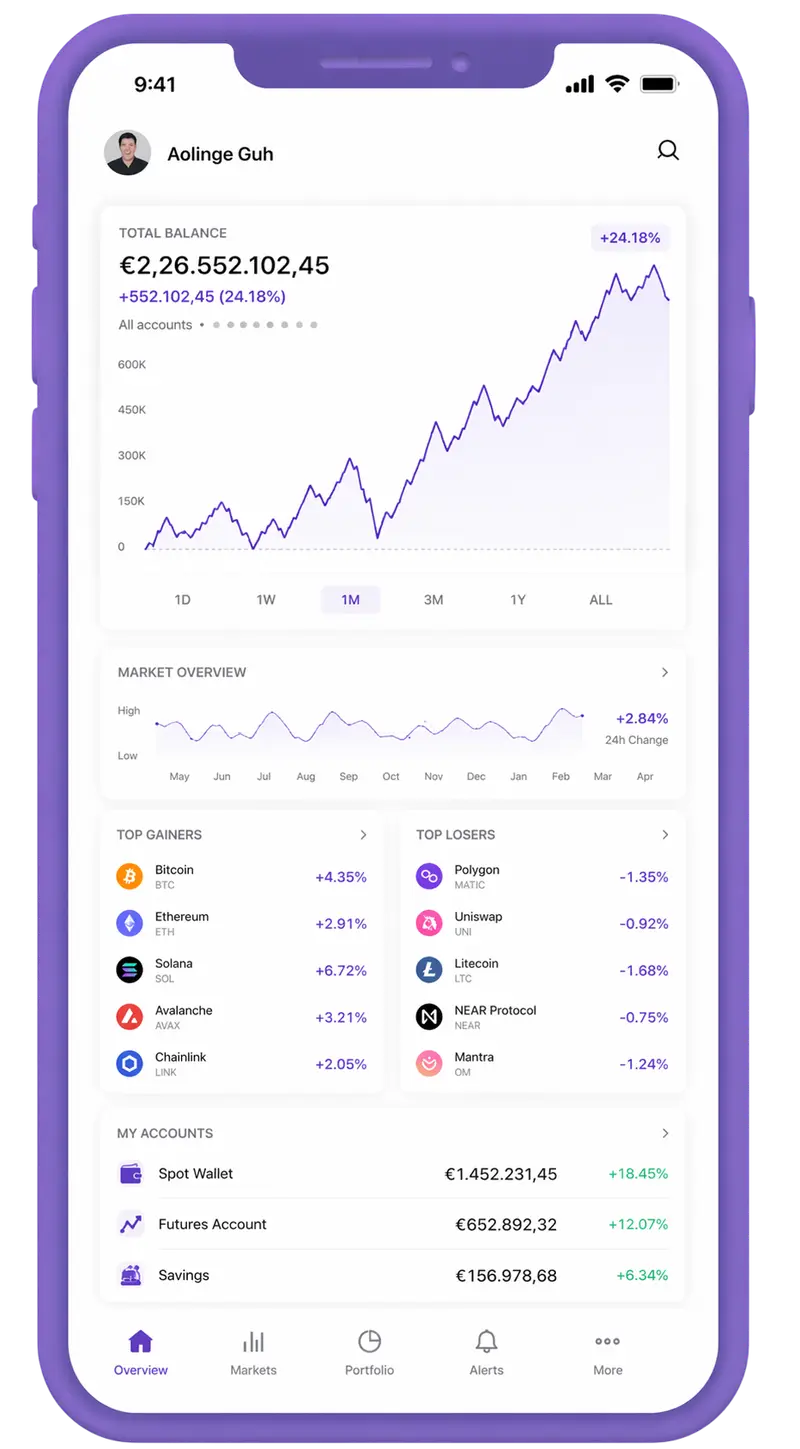 Valsentura trading app